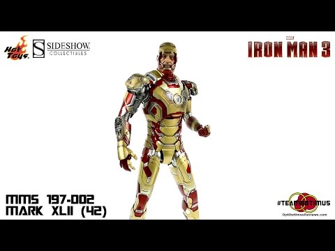 Video Review of the Hot Toys Iron Man 3: Mark XLII (42)