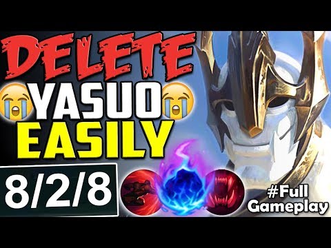 DELETE YASUO EASILY | NO COUNTER PLAY | New Runes Galio vs Yasuo TOP | RANKED SEASON 8 Gameplay