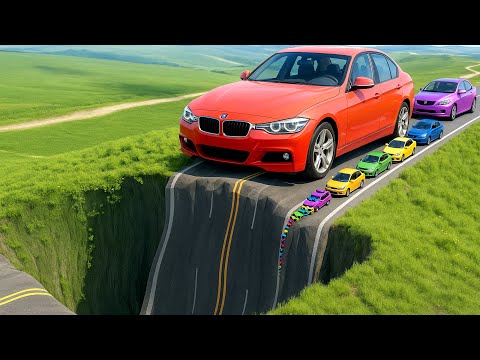 💀 BIG & SMALL CARS vs DEATH PIT | MEGA MIX Compilation 🔥 – BeamNG.drive Ultimate Chaos Impala BeamNG