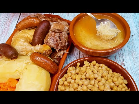 💥 Receta de Cocido Madrileño Fácil y Rico ¡RECETA DE MI ABUELA! 💥💥