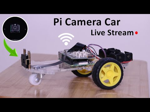 Raspberry Pi Camera Car DIY / How to make (Pi Robot Car)
