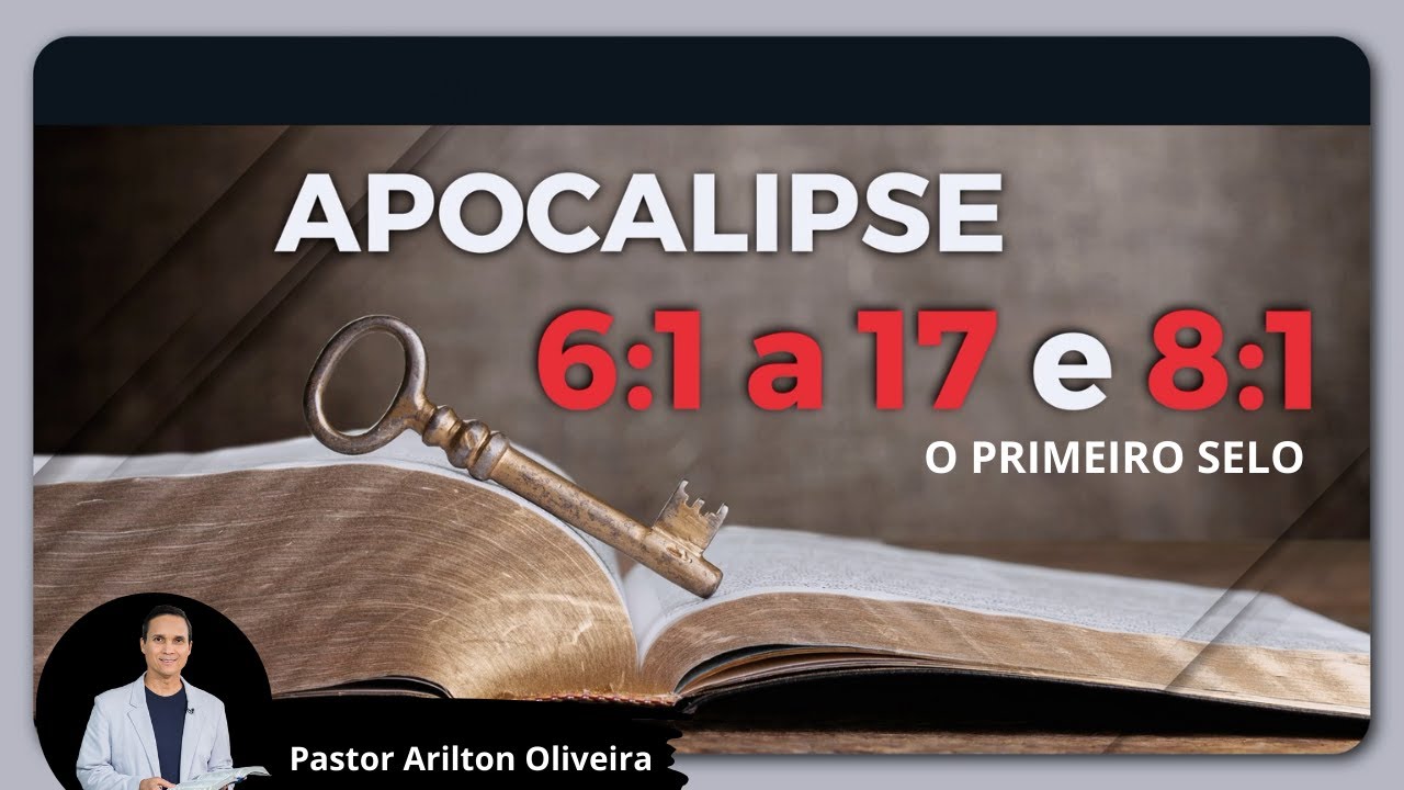 SBT 365 - O PRIMEIRO SELO / APOCALIPSE / PASTOR ARILTON OLIVEIRA