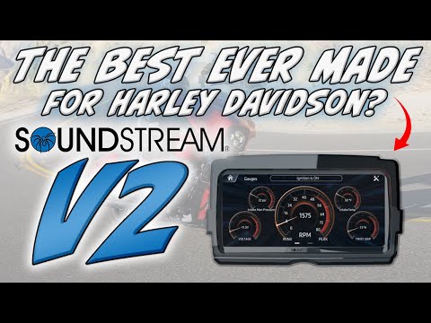 Hands on Soundstream V2!  Feature Overview - Is the best radio ever made for Harley Davidson®?