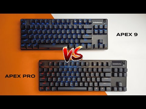 SteelSeries Apex PRO vs Apex 9 Keyboard | The differences