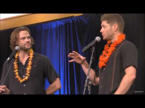HonCon Jared Padalecki and Jensen Ackles GOLD FULL Panel 2017 Supernatural