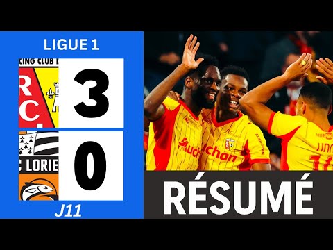 RC Lens vs FC Lorient | 3-0 | Le Résumé du match | Ligue 1 2025-26
