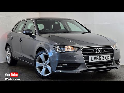 Audi A3 1.6 TDI Sport Sportback 5dr Diesel Manual Euro 6 (s/s) (Nav) (110 ps)