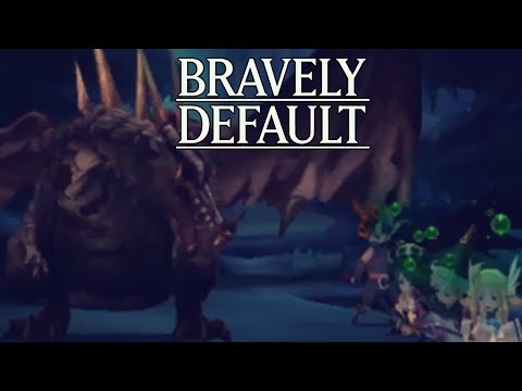 Let's Play Bravely Default Part 57 Boss Battles - Gameplay Walkthrough