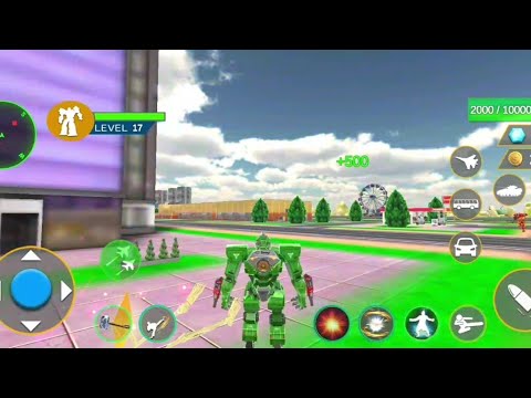 Army Bus Robot Car Game - Android Gameplay