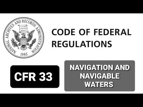 NAVIGATION REGULATIONS IN US WATERS. CFR 33 TITLE 164.25 TESTS BEFORE ENTERING OR GETTING UNDERWAY