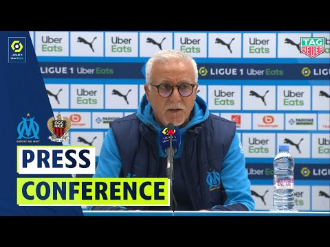 Press Conference OLYMPIQUE DE MARSEILLE - OGC NICE (3-2) / Week 11 - Ligue 1 Uber Eats / 2020-2021