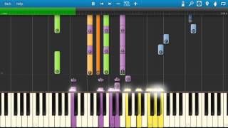 Nat King Cole - Unforgettable - Piano Tutorial - Synthesia Cover