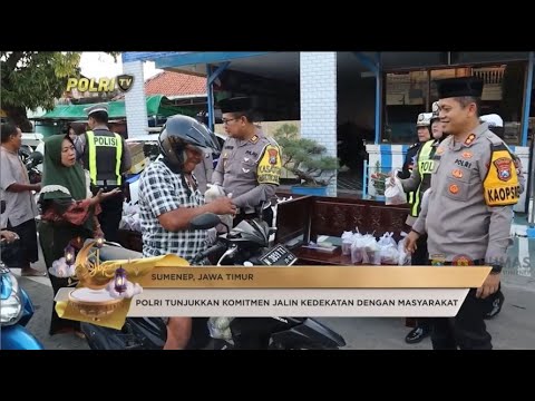 KAPOLRES SUMENEP BAGI TAKJIL DEPAN POS 12.0