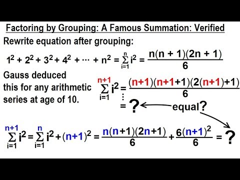 Algebra Ch 6 Factoring 1 of 55 What is a Factor