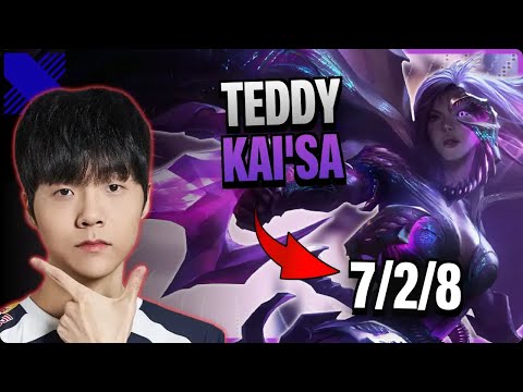 DRX Teddy BOTTOM Kai'Sa vs Miss Fortune | 15.6