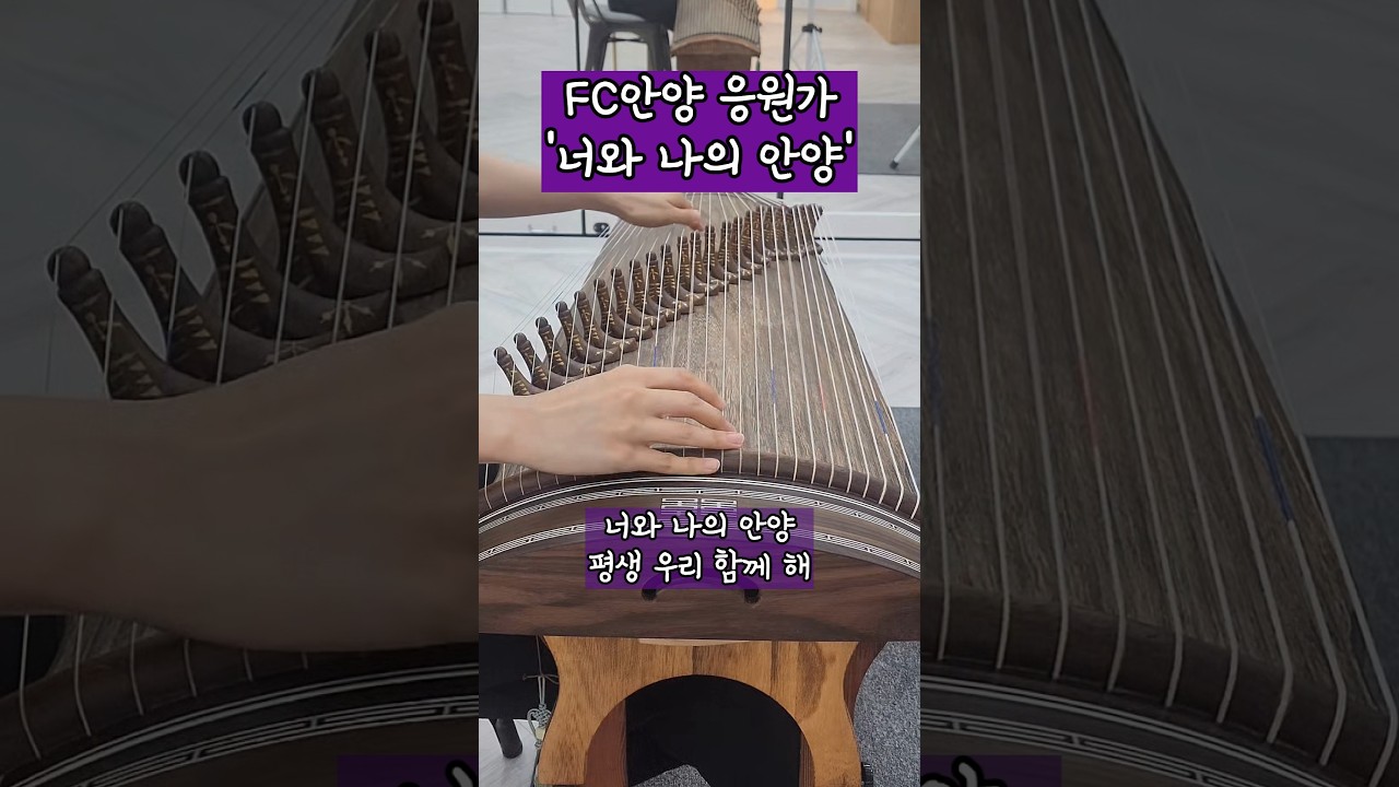 #fc안양 #응원가 #축구 #k리그 #너와나의안양 #가야금