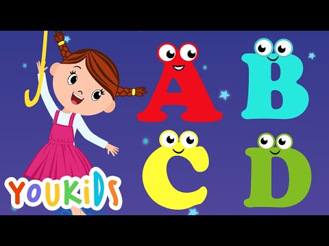 ABC Song with the melody of Twinkle Twinkle Little Star