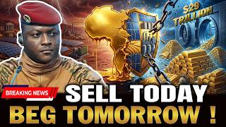 IBRAHIM TRAORE SHOCKS the IMF: “Why Is Africa Selling Gold While the World Is Buying It?”