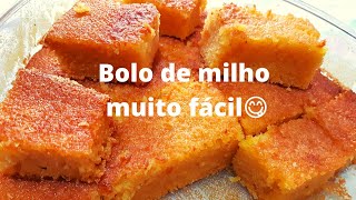 BOLO DE MILHO FCIL E SABOROSO Famlia Souzza
