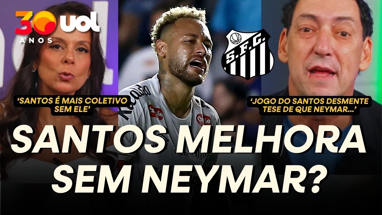 Santos joga melhor coletivamente sem Neymar? A análise tática que divide o futebol brasileiro