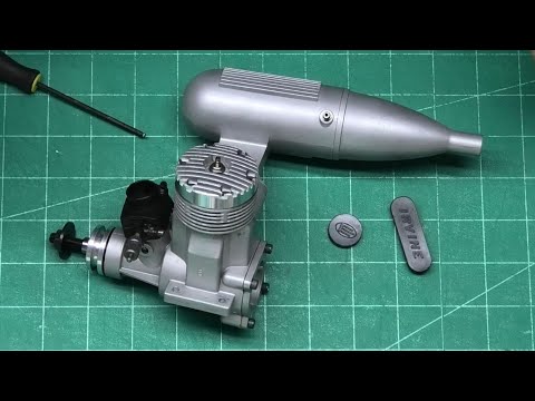 Irvine 61, an excellent 1980's ABC glow engine for an RC aeroplane - review & test run