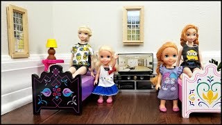 Elsa and anna daily routine image