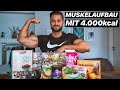 Meine Massephase mit 4.000 kcal | Full Day of Eating