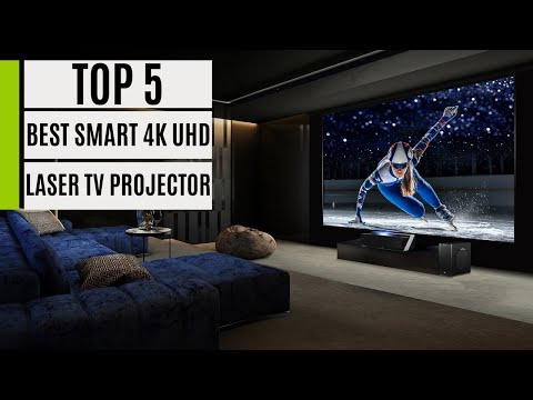 TOP 5 Best Smart 4K UHD Laser TV Projector 2023