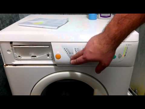 Режим тестирования ZANUSSI FE 1024 N