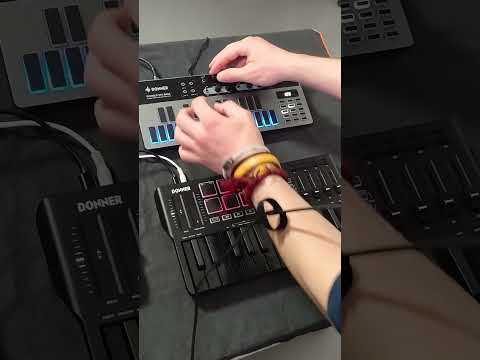 Testing out the new Donner B1