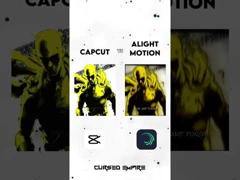 Capcut vs Alight Motion 👽💫 || Which one is better???