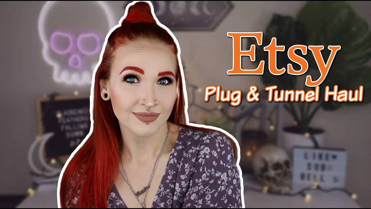 Plug & Tunnel Body Jewelry Haul | Etsy