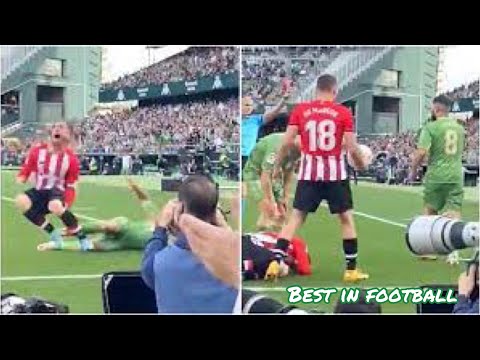 Nabil Fekir Red card vs Athletic Bilbao