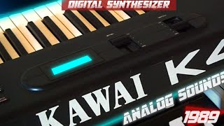 Video thumbnail for KAWAI K4 - Sounds DEMO (ANALOG SOUNDS) by Eaglechild