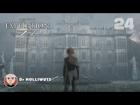 Clair Obscur Gameplay Deutsch 24 - Renoir lauert uns bei den Herrenhaus-Gärten auf