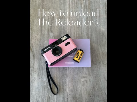 How to unload the 35mm Co Reloader Camera