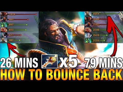 NEVER GIVE UP - EPIC COMEBACK VS MEGACREEPS - Dota 2