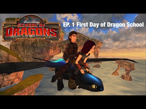 Ep.1 First Day of Dragon School | School of Dragons