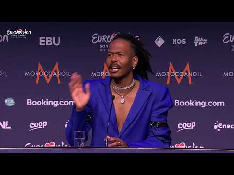 Press Conference: Jeangu Macrooy (The Netherlands, Second Rehearsal | #Eurovision 2021)