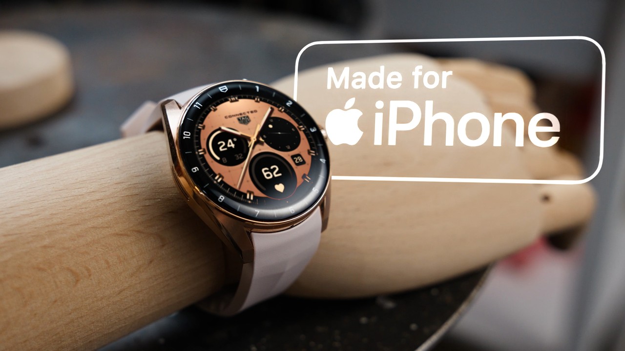 Первые официальные круглые часы для iPhone!