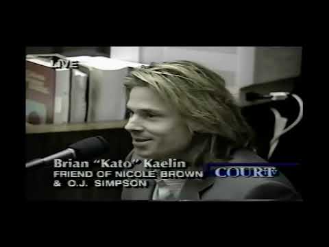 Kato Kaelin's O J trial testimony- BEST PARTS