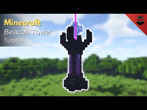 EPIC Minecraft Beacon Tower Build!!