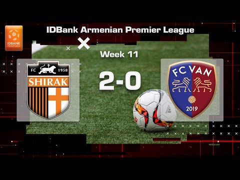 Shirak - Van 2:0, IDBank Armenian Premier League 2023/24, Week 11