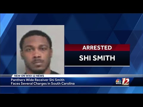 Panthers wide receiver Shi Smith arrested in South Carolina