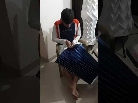 Origami tessellation art