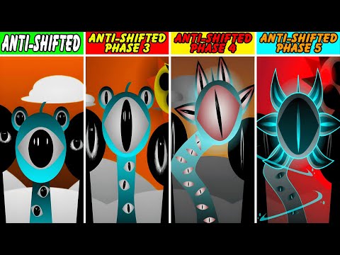 Incredibox Sprunki: Anti-Shifted Vs Phase 3 Vs Phase 4 Vs Phase 5 But Anti-Shifted