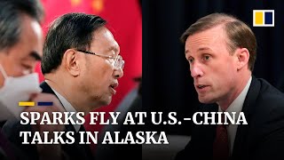 Gloves off at top-level US-China summit in Alaska with on-camera sparring