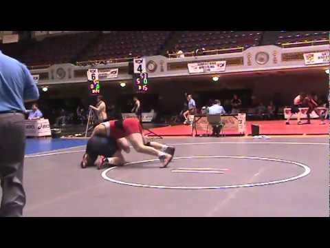 FILA JR GR Quarterfinal 120kg - Toby Erickson vs. Dino Saracco