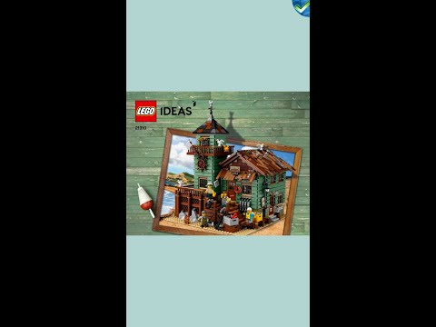 21310 Old Fishing Store LEGO® Ideas Manual at the Brickmanuals Instruction Archive