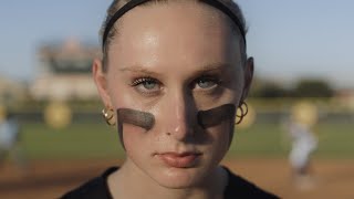  Softball player trusting her coach's words